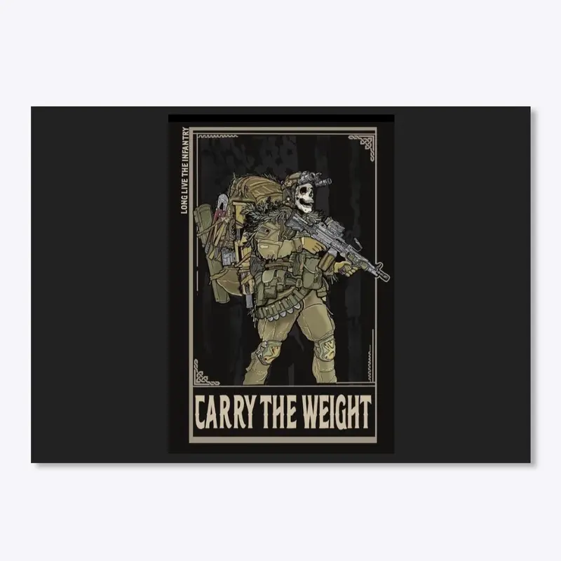 Carry The Weight Sticker